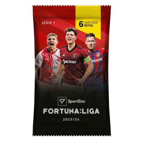 Fotbalové karty SportZoo Retail Balíček FORTUNA:liga 2023/24 - 1. série