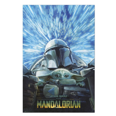 Plakát Star Wars: The Mandalorian - Hyperspace (210) Europosters