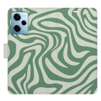 iSaprio Flip pouzdro Zebra Green 02 pro Xiaomi Redmi Note 12 Pro 5G / Poco X5 Pro 5G