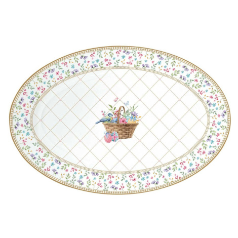 Easy Life Porcelánový servírovací talíř Spring Bloom