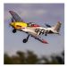 E-flite P-51D Mustang 0.49m Detroit Miss SAFE Select BNF Basic