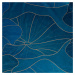 Dekorační vzorovaný velvet závěs s řasící páskou CALEB motiv B 140x270 cm (cena za 1 kus) MyBest