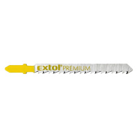 EXTOL PREMIUM 8805009 - plátky do přímočaré pily 5ks, 75x4,0mm, HCS