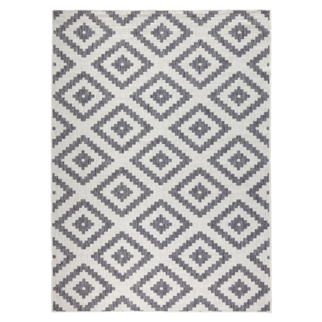 NORTHRUGS - Hanse Home koberce Kusový koberec Twin-Wendeteppiche 103132 grau creme – na ven i na