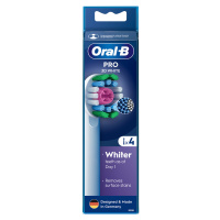 Oral-B Pro 3D White Kartáčkové hlavy 4 ks