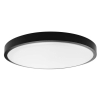 LED Koupelnové stropní svítidlo LED/24W/230V IP44 4000K pr. 29 cm černá