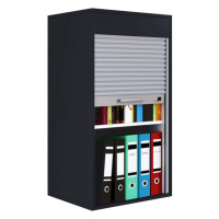 VCM Uzamykatelná skříňka (drawer filing cabinet, černá)