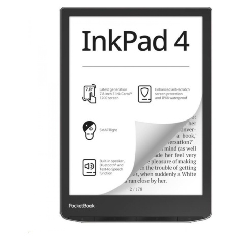 PocketBook 743G InkPad 4 Stříbrná