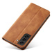 Magnet Fancy Case elegantní knížkové pouzdro na Samsung Galaxy S22 PLUS 5G Brown