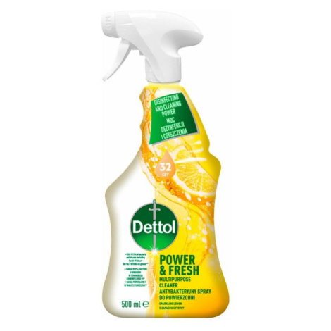 Dettol antibakteriální sprej na povrchy citron - 500 ml