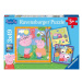 Ravensburger Prasátko Peppa 3x49 dílků