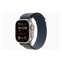 Apple Watch Ultra 2/49mm/Titan/Sport Band/Blue Alpine/Large