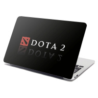 Sablio Samolepka na notebook DOTA 2 Černá - 29x20 cm