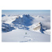 Fotografie Off-piste skier in powder snow, Geir Pettersen, (40 x 26.7 cm)