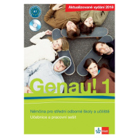 Genau! 1 - Učebnice s pracovním sešitem a Audio MP3+ BERUF Klett nakladatelství