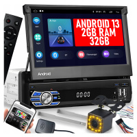 Autorádio 1 Din Android Gps Usb Wifi Dotek 2GB/32GB Mirror Link