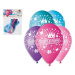 Smart Balloons Balonek/Balonky nafukovací princezny 12'' průměr 30cm 5ks v sáčku