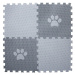 Vylen Pěnová puzzle podložka pro psy TLAPKA ze 4 podlahových dílů Zvolte barvu: Bílá