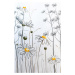 Sprchový zavěs 180x200 W08441 Flower Daisy