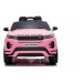 Mamido Dětské elektrické autíčko Range Rover Evoque růžové