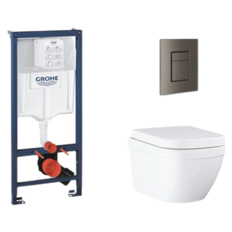 Závěsný wc set do lehkých stěn / předstěnová montáž GROHE Euro Ceramic SIKOGRSEUSCAL0