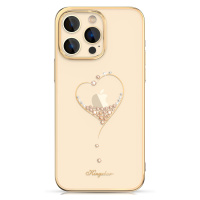 Kingxbar Wish Series silikonové pouzdro s original Swarovski crystals na iPhone 14 PLUS 6.7