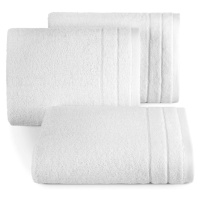 Bavlněný froté ručník s proužky DAMIAN 50x90 cm, bílá, 500 gr Mybesthome