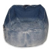 BeanBag Sedací vak Jeans Chair blue