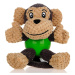 Reedog monkey ball, pískací hračka pro psy, 17 cm