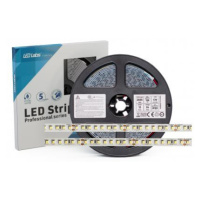 LED pásek 12W/m 130lm/W PRO 3Y 24V 128 LED/m 2835 SMD studená bílá