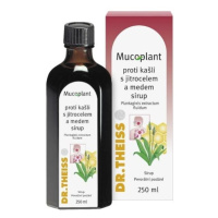 MUCOPLANT PROTI KAŠLI S JITROCELEM A MEDEM SIR 250ML