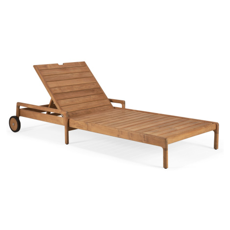 Ethnicraft designová zahradní lehátka Teak Jack Outdoor Adjustable