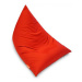 Červený sedací vak BeanBag Triangle scarlet rose