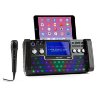 Auna DiscoFever Bluetooth karaoke zařízení LED 7'' TFT displej CD USB
