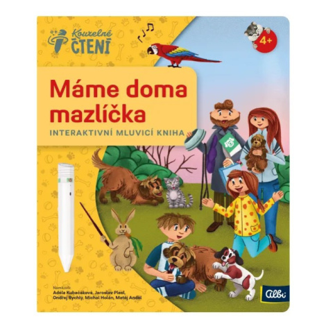 Albi Kniha Máme doma mazlíčka (Kouzelné čtení)