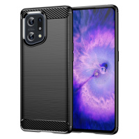 Ohebné pouzdro Carbon Case Oppo Find X5 černé