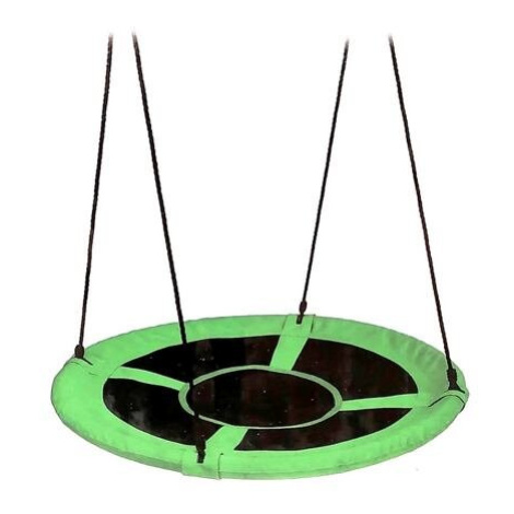 Houpací kruh 100 cm zeleno-černý Fonetip