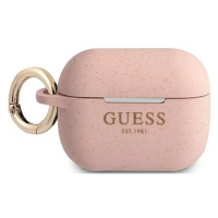 Guess GUAPSGGEP AirPods Pro cover pink Silicone Glitter (GUAPSGGEP)