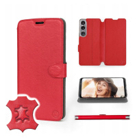 Pouzdro Mobiwear pro Sony Xperia 1 VI Red Leather