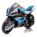 Mamido Dětská elektrická motorka BMW HP4 Race JT5001 modrá