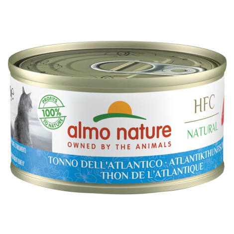 Almo Nature HFC Natural 12 x 70 g výhodné balení - atlantický tuňák Almo Nature Holistic