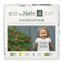 ECO by Naty Maxi 7-18 kg dětské plenky 26 ks