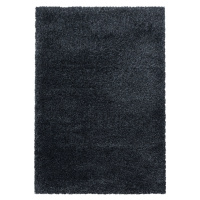 Ayyildiz koberce Kusový koberec Fluffy Shaggy 3500 anthrazit - 80x150 cm