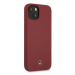 Mercedes MEHCP13MSILRE hard silikonové pouzdro iPhone 13 6.1" red Silicone Line