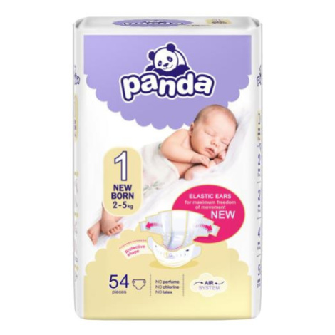 BELLA PANDA Newborn 54 ks (2-5 kg) - jednorázové pleny