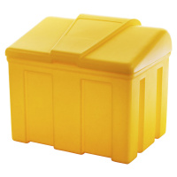 eurokraft basic Skladovací nádoba na posypový materiál, obsah 110 l, žlutá
