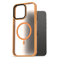 AlzaGuard Matte Case Compatible with MagSafe pro iPhone 15 Pro Max žlutý