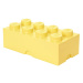 LEGO úložný box 8 - světle žlutá