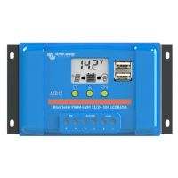 Solární regulátor PWM Victron Energy 30A  LCD a USB 12V/24V