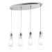 Ideal Lux KUKY CLEAR SP4 SVÍTIDLO ZÁVĚSNÉ 023038